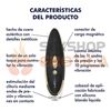 Luxury Haute Couture estimulador de clitoris vibrador con ondas de presion y carga USB